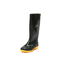 Botas de lluvia (Negro superior / amarillo Sole)